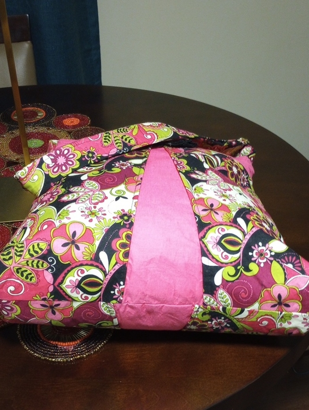🧨New Floral Messenger Bag Pink Multi - Picture 10 of 16